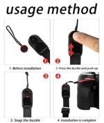 2 Pcs Camera Strap, Wrist and Hand Strap, Easy to Carry Accessories for Photography, Adapter, Binocular, Action and Digital Cameras - Image 3