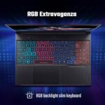 acer Nitro V 16S AI, AMD Ryzen 7 260 Octa-core Processor, RTX 5050-8 GB GDDR7, 16 GB/1 TB,WUXGA IPS, 16.0"/40.64 cm, 180 Hz, Win 11 Home, Obsidian Black, 2.1 kg, ANV16S-41, RGB KB, Gaming Laptop - Image 5