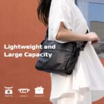 ULANZI Versatile Camera Shoulder Bag Photography Travel Messenger Portable Travel Bag Accessories Stylish Crossbody DSLR Sling Bag Compatible with Sony Canon etc -BLACK - Image 3