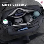 ULANZI Versatile Camera Shoulder Bag Photography Travel Messenger Portable Travel Bag Accessories Stylish Crossbody DSLR Sling Bag Compatible with Sony Canon etc -BLACK - Image 8