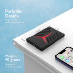My Portable Hard Disk Drive - USB 3.0, Memory Expansion Data Storage & Backup, External HDD, Compatible with Windows and Mac, Y-Design. (1, TB) - Image 6