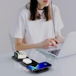 3 in 1 Wireless Charger, Portable Wireless Charging Pad, Magnetic Foldable Charging Station, 15W USB C Charging Station Compatible - Image 8