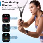 Fitpolo Fitness Tracker with Heart Rate Monitor, Smart Watch 1.3 inches Color Touch Screen IP68 Waterproof Step Calorie Counter Sleep Monitoring Pedometer Watches Activity Trackers (Pink) - Image 7