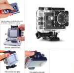 S.E. 30FPS Action Camera Ultra HD Underwater Camera 170 Degree Wide Angle 98FT Waterproof Camera (SECM71) - Image 3