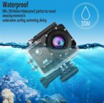 S.E. 30FPS Action Camera Ultra HD Underwater Camera 170 Degree Wide Angle 98FT Waterproof Camera (SECM71) - Image 6