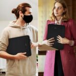 Laptop Case 15.6 inch, Water Resistant Portable Monitor Computer Bag with Pockets Traveling Shockproof Protective Laptop Sleeve Compatible with HP, Dell, Lenovo, Acer, Asus, MacBook Pro, Black - Image 8