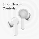 Original Buds T110 AI ENC Noise Cancelling Wireless Earbuds, Lightweight inEar Design with Deep Bass Sound, 38H Playback, for realme White - Image 8
