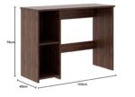 Wakefit Study Table | 1 Yr Warranty | Study Table with Book Shelf, Computer Table for Home Pc, Office Table for Home, Free Installation from Brand, Modern Wobble-Free & Durable Design (Nayena - CW) - Image 3