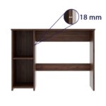 Wakefit Study Table | 1 Yr Warranty | Study Table with Book Shelf, Computer Table for Home Pc, Office Table for Home, Free Installation from Brand, Modern Wobble-Free & Durable Design (Nayena - CW) - Image 4