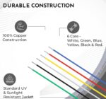 SSM Aquamax ® (90 Meters) Six Core Copper Wire Color Coded For Water Level Indicator & Water Level Controller - Image 6