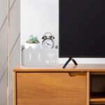 Router Storage Box Wall-Mounted Router Storage Box for Home, Office, Gaming Room Wireless WiFi Rack Decorative Shielding case, Punch-Free TV Set-top Box (1) - Image 4