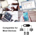 Lapster Laptop Camera Cover Webcam Cover Slider, Ultra Thin Slide Blocker for All Laptop PC Tablet (Pack of 10 pcs) - Image 4