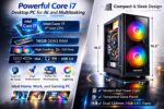 TECNICO AI INCUDED Desktop PC | Core i7-4770 3.4GHz | 16GB RAM | 512GB SSD | 5G WiFi + Bluetooth | Windows 11 Pro | High Cooling Dual RGB Fan Cabinet (No Monitor, Keyboard, Mouse & Speaker) - Image 4