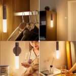 Motion Sensor USB Charging Smart LED Self-Stick Light with Magnetic Closet | Wall-Mounted Motion Activated Plexiglass Night Light for Indoor & Outdoor Uses (Pack of 2) - Image 7