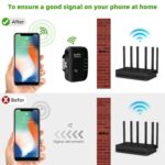 WiFi Extender, 2024 Generation WiFi Amplifier, Covers Up to 3000 Sq Feet and 35 Devices, Internet Amplifier with Ethernet Port, Compatible with Alexa - Image 4
