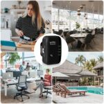 WiFi Extender, 2024 Generation WiFi Amplifier, Covers Up to 3000 Sq Feet and 35 Devices, Internet Amplifier with Ethernet Port, Compatible with Alexa - Image 8