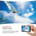 SJCAM SJ8 Pro 12 MP 4K60fps 2.33" 30M Waterproof IPS Touch Screen Action Camera with 8X Digital Zoom | 6-axis Gyro Stabilization | Dual Stereo Microphones | Dual Screen (Black) - Image 4