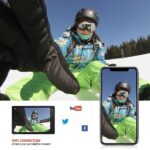 SJCAM SJ8 Pro 12 MP 4K60fps 2.33" 30M Waterproof IPS Touch Screen Action Camera with 8X Digital Zoom | 6-axis Gyro Stabilization | Dual Stereo Microphones | Dual Screen (Black) - Image 5