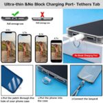 Lanyard Phone Strap - Pearl and Diamond Charm, Crossbody Phone Accessories for Girls, Hands-Free Mobile Holder, Compatible with Most Smartphones, Ideal for iPhone - Neck Hanging Chain Sling - Image 3