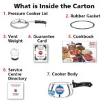 Hawkins 1.5 Litre Stainless Steel Contura Pressure Cooker, Inner Lid Induction Baby Cooker, Silver (SSC15) - Image 4