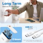 EVM 25W Fast Charger with USB-C Cable | Quick Charge Wall Power Adapter Included | Compact Mobile Charger for Android, Samsung, Xiaomi, Vivo & More | 1-Year Warranty (EVM-CH-013) - Image 4