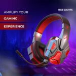 Drumstone (𝐄𝐱𝐥𝐮𝐬𝐢𝐯𝐞 𝟐𝟎 𝐘𝐞𝐚𝐫𝐬 𝐰𝐚𝐫𝐫𝐚𝐧𝐭𝐲 Over-Ear Wired Gaming Headset with Boom Mic – Stereo Surround Sound, Clear Audio, High Resolution Sound Quality for PC & Gaming - Image 4