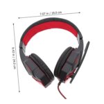 Drumstone (𝐄𝐱𝐥𝐮𝐬𝐢𝐯𝐞 𝟐𝟎 𝐘𝐞𝐚𝐫𝐬 𝐰𝐚𝐫𝐫𝐚𝐧𝐭𝐲 Over-Ear Wired Gaming Headset with Boom Mic – Stereo Surround Sound, Clear Audio, High Resolution Sound Quality for PC & Gaming - Image 5