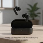 Original Wireless Bluetooth Earbuds for OnePlus Buds 2R, with 12.4mm Dynamic Drivers, Up to 40 Hours Total Playback, Microphone System for Clear Calling (Black) - Image 3
