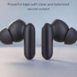 Original Wireless Bluetooth Earbuds for OnePlus Buds 2R, with 12.4mm Dynamic Drivers, Up to 40 Hours Total Playback, Microphone System for Clear Calling (Black) - Image 5