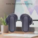 Original Wireless Bluetooth Earbuds for OnePlus Buds 2R, with 12.4mm Dynamic Drivers, Up to 40 Hours Total Playback, Microphone System for Clear Calling (Black) - Image 7