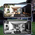 KRLZ Smart Video Doorbell Camera Wireless, AI Human Detection and Instant Alerts, Night Vision, 2-Way Audio, Battery Powered, Cloud Storage Sold Seperately, 2.4G WiFi (Chime Included) - Image 3