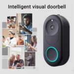 KRLZ Smart Video Doorbell Camera Wireless, AI Human Detection and Instant Alerts, Night Vision, 2-Way Audio, Battery Powered, Cloud Storage Sold Seperately, 2.4G WiFi (Chime Included) - Image 5