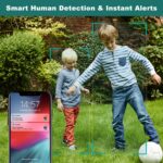 KRLZ Smart Video Doorbell Camera Wireless, AI Human Detection and Instant Alerts, Night Vision, 2-Way Audio, Battery Powered, Cloud Storage Sold Seperately, 2.4G WiFi (Chime Included) - Image 6
