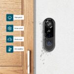 KRLZ Smart Video Doorbell Camera Wireless, AI Human Detection and Instant Alerts, Night Vision, 2-Way Audio, Battery Powered, Cloud Storage Sold Seperately, 2.4G WiFi (Chime Included) - Image 8
