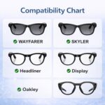 LED Light Blocking Stickers Compatible with Ray-Ban Meta Gen1/Gen2 Wayfarer/Oakley/Skyler/Headliner Smart Glasses, Camera Privacy Cover Accessories (8) - Image 5