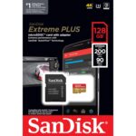 SanDisk Extreme Plus microSDXC UHS-I Card with Adapter, 128GB, SDSQXBD-128G-ANCMA - Image 6