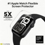 Casecandy® – [Pack of 4 Screen Protector Guard For Apple Watch 42mm Series 11/10 | HD Screen Guard for Apple Watch Series 10 / Series 11 42mm - HD/Easy Installation Kit - Image 5