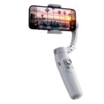 RD Telinet Steady GM-260 Gimbal for Phone - 3-Axis Smartphone Stabilizer for iPhone & Android | AI Face Tracking, Manual Zoom & Time-Lapse | Mobile Gimbal for Vlogging & Reels | Milky White - Image 6
