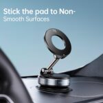 Lapster Magneto M2 Magnetic Phone Holder with Vacuum Suction 360° Rotation | Universal Car Mount for Dashboard, Gym, Mirror & Shower | Hands-Free Mobile Stand Compatible with All Smartphones. - Image 5