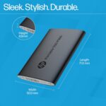 HP P900 1 TB Portable SSD Black /1 TB/USB (3.2 Gen 2 x 2)/ (848V0AA) Black - Image 3
