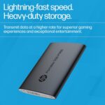HP P900 1 TB Portable SSD Black /1 TB/USB (3.2 Gen 2 x 2)/ (848V0AA) Black - Image 4