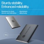 HP P900 1 TB Portable SSD Black /1 TB/USB (3.2 Gen 2 x 2)/ (848V0AA) Black - Image 8