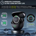 Smart Ring for Women Men - Fitness Ring with Sleep & Step Tracker | Waterproof Health Ring with Heart Rate Monitor, Compatible with iOS & Android, No App Subscription (Black, 12) - Image 5