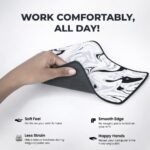 SPIN CART Large Gaming Mouse pad, Long XXL Extended Desk Table Mat Mousepad for Laptop PC Computer - Image 5