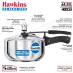 Hawkins 2 Litre Pressure Cooker, Stainless Steel Inner Lid Cooker, Induction Cooker, Silver (HSS20) - Image 8
