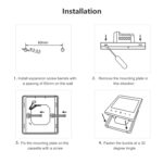 Smart Intelligent Thermostat Temperature Controller for Water Heating Equipment LCD Display Touch Button Programmable Underground Heating for Home Office School Hotel - Image 3