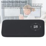 5G Mobile Hotspot, WiFi 6 16 Users Portable Wireless Router with SIM Card Slot and 7100mAh Battery, for Travel Business Outdoor Use (Black) - Image 5