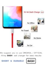 Type C To USB Short Power Bank Cable, Compatible with one plus Small Cable Type C, Dash warp Charge Cable, Data & Charging Power Bank Cable 25 cm, 4A Fast Charging with Wall Charger only. - Image 5