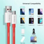 Type C To USB Short Power Bank Cable, Compatible with one plus Small Cable Type C, Dash warp Charge Cable, Data & Charging Power Bank Cable 25 cm, 4A Fast Charging with Wall Charger only. - Image 7