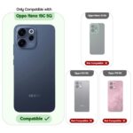 Mr. Case Back Cover for Oppo Reno 15C 5G with 360° Rotating Ring Stand | Dual Layer Shockproof Protection | Tough Frame | Raised Camera Protection Case - Black - Image 3
